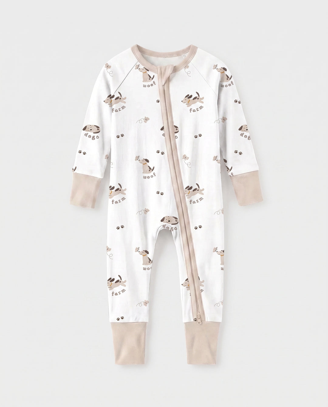 Puppy Farm Words Bamboo Convertible Zippy