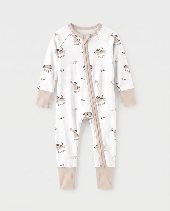 Puppy Farm Words Bamboo Convertible Zippy