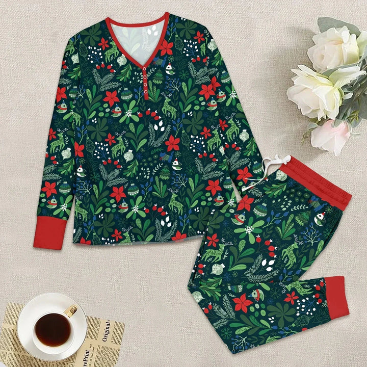 Garden of Joy Women Pajama Set , Garden of Joy Women Pajama Set - Only Shirt / S