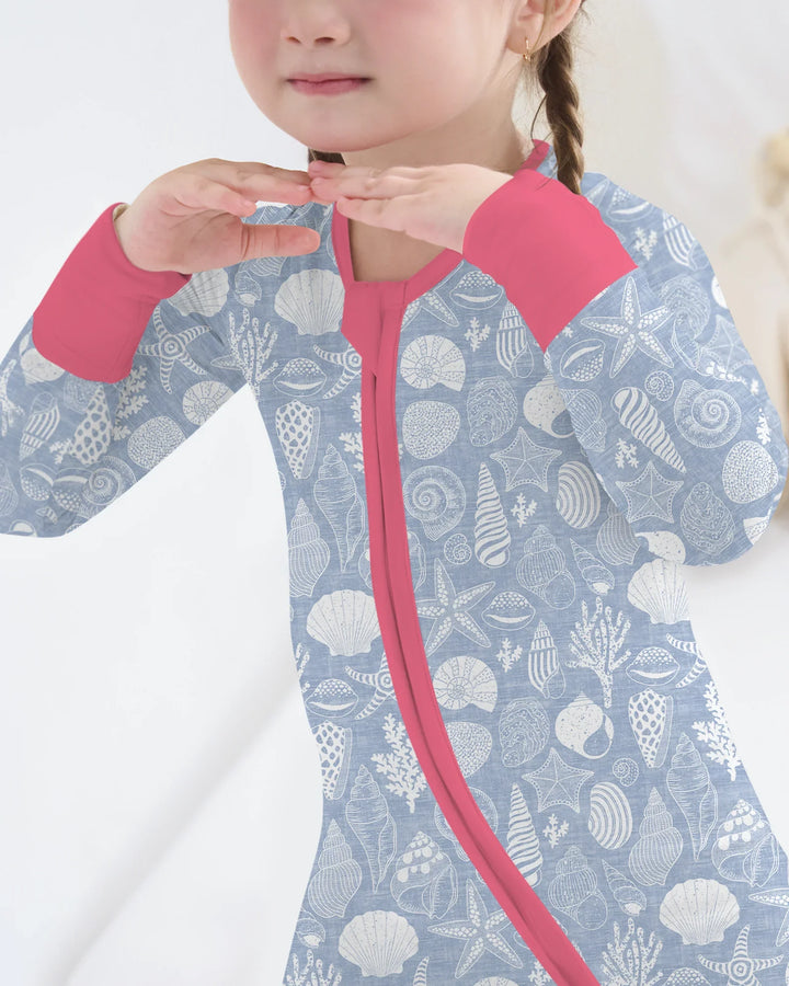Coastal Treasures Bamboo Convertible Zippy