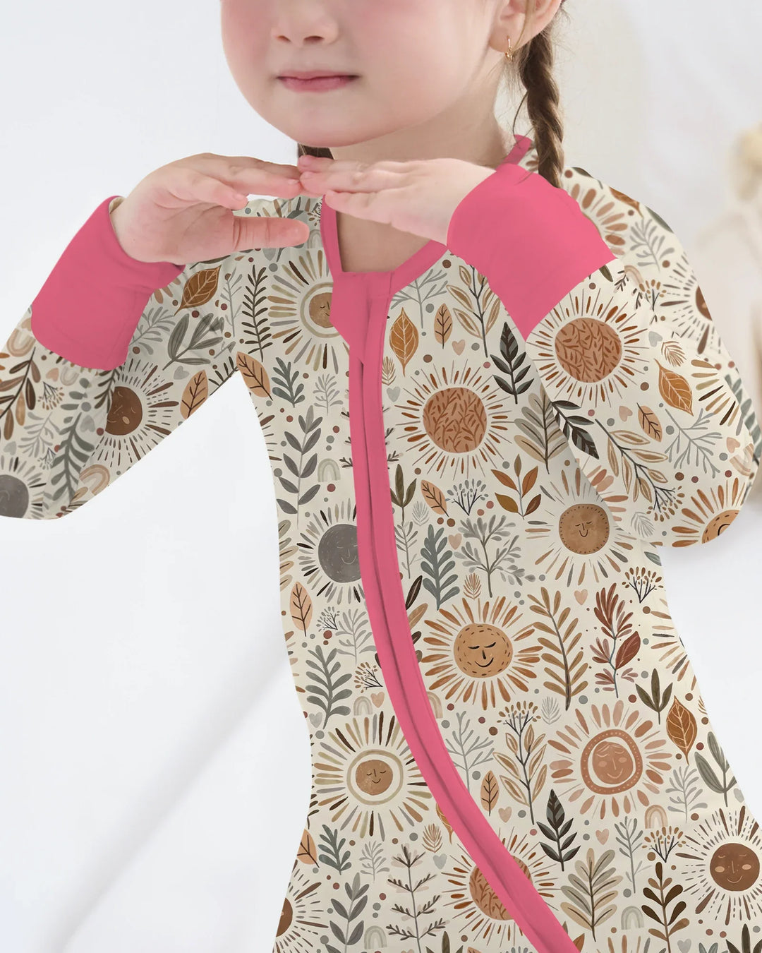 Boho Sunshine Garden Bamboo Convertible Zippy
