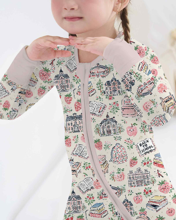 Coquette Strawberry School Days Bamboo Convertible Zippy