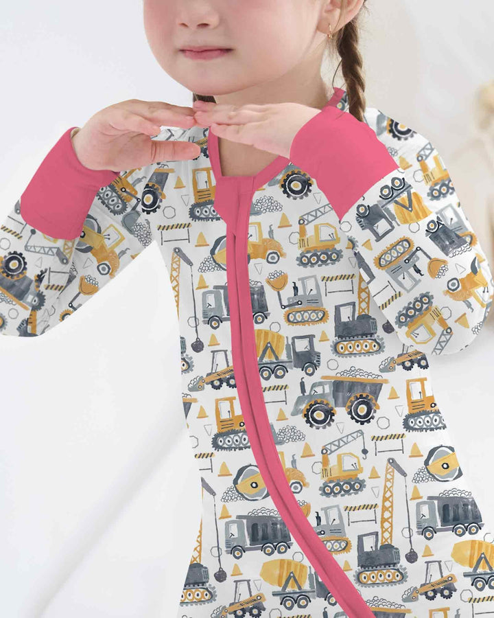 Construction Crew Bamboo Convertible Zippy