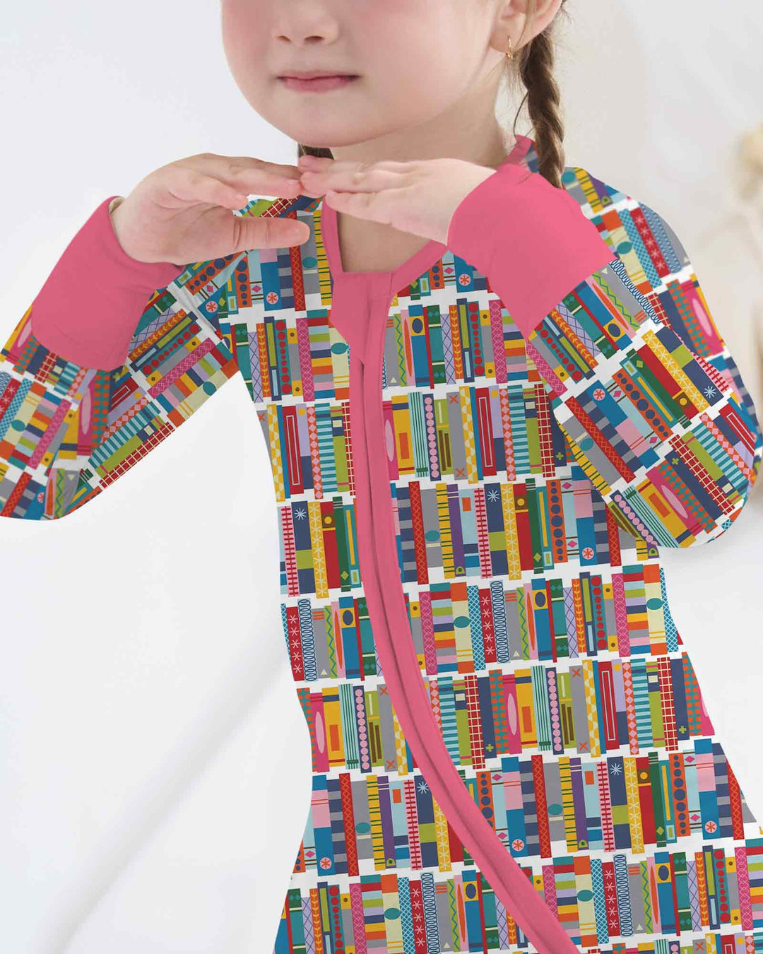Rainbow Bookshelf Bamboo Convertible Zippy