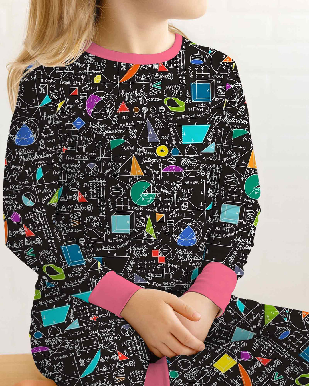 STEM Sketchbook Bamboo Two Piece Long Sleeve Pajama Set