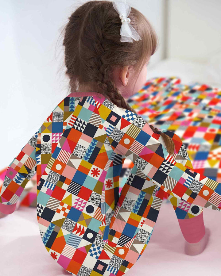 Playful Shapes Bamboo Convertible Zippy