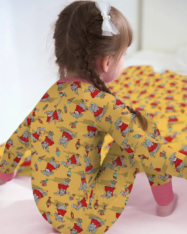 Dancing Hippo Treats Bamboo Convertible Zippy