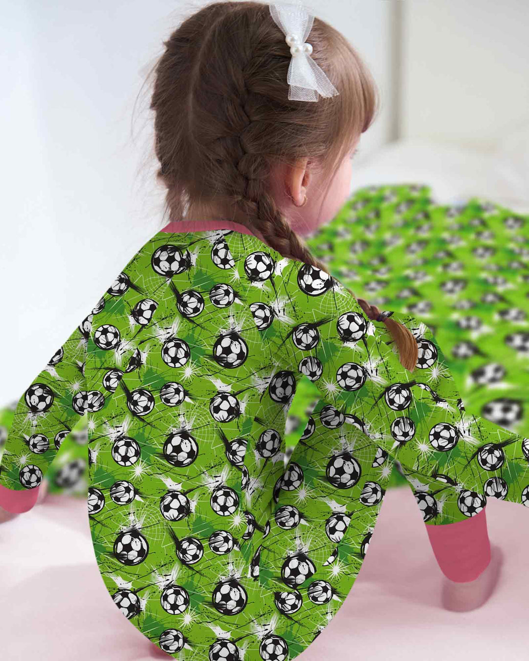 Green Soccer Energy Bamboo Convertible Zippy