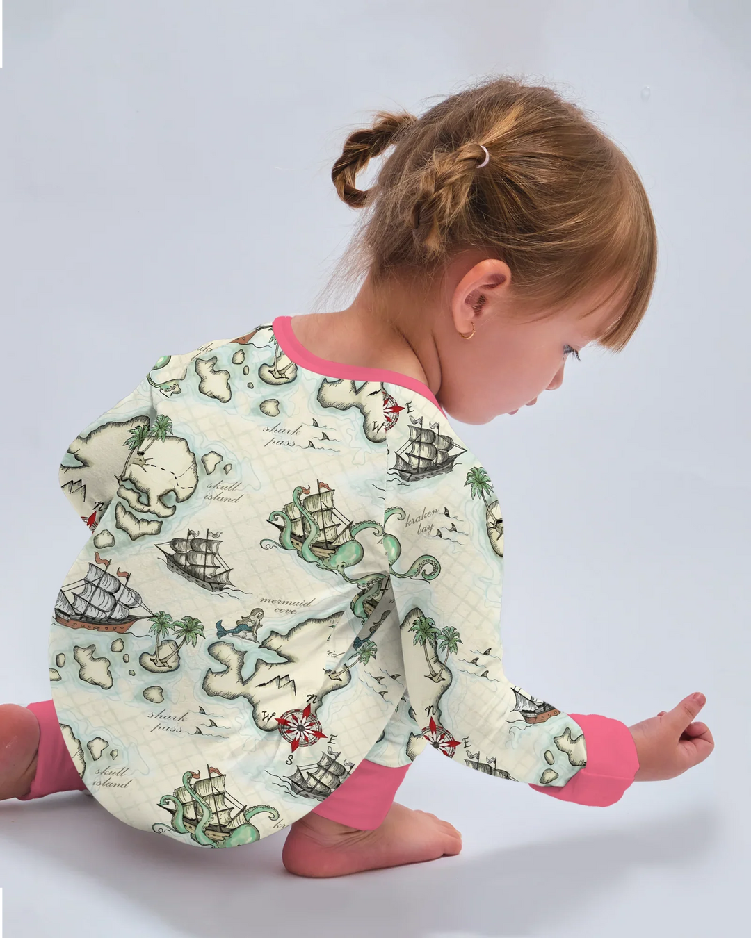 Pirate Treasure Map Quest  Bamboo Convertible Zippy