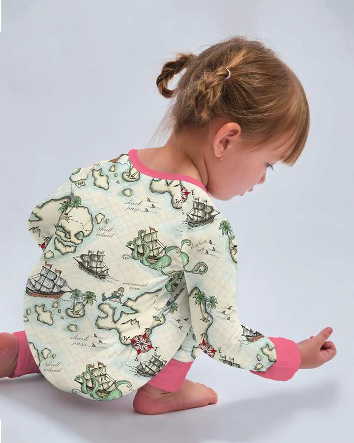 Pirate Treasure Map Quest  Bamboo Convertible Zippy