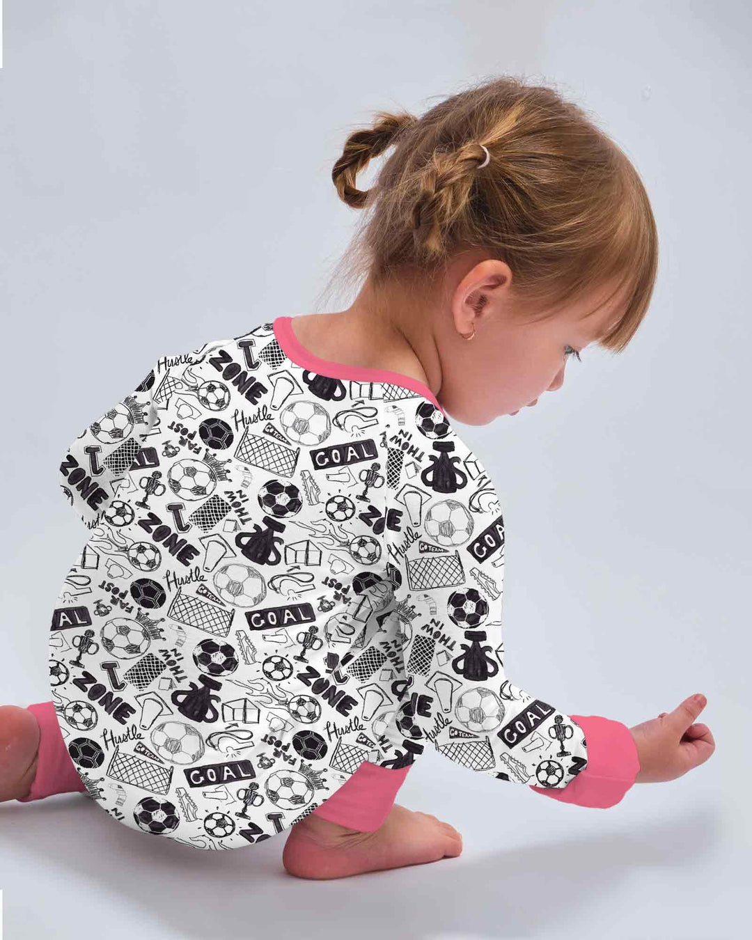 Soccer Doodle Bamboo Convertible Zippy