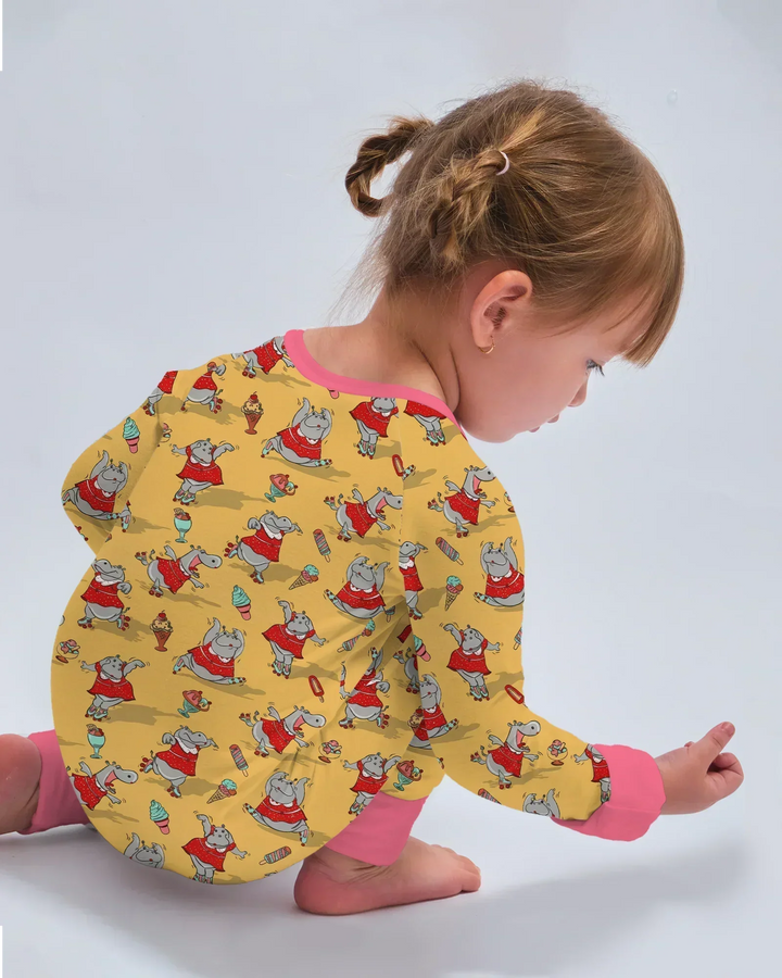 Dancing Hippo Treats Bamboo Convertible Zippy