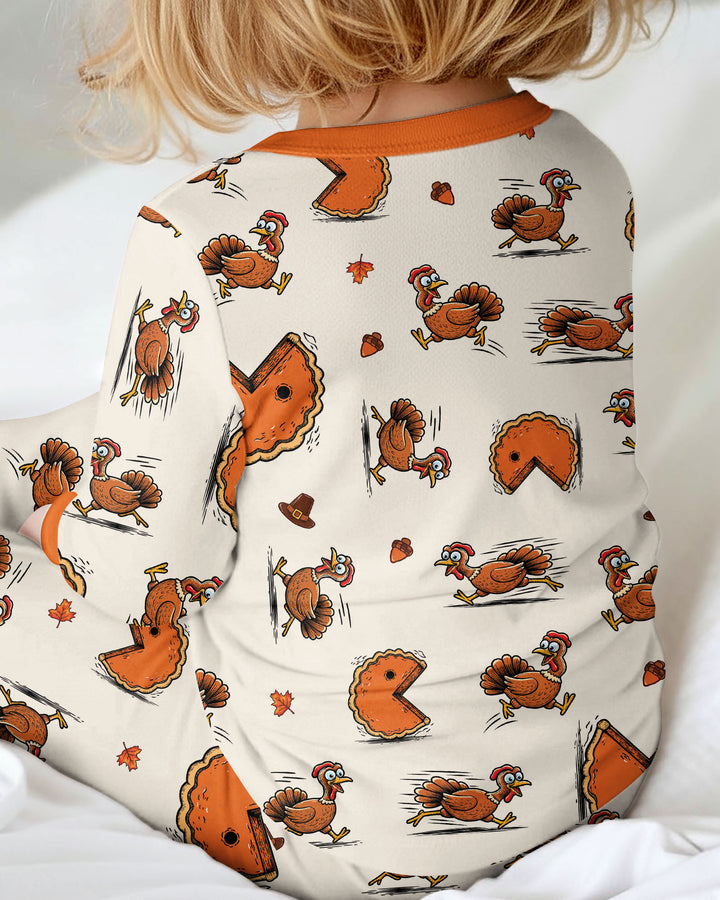 Thanksgiving Pumpkin Pie Chasing Bamboo Convertible Zippy