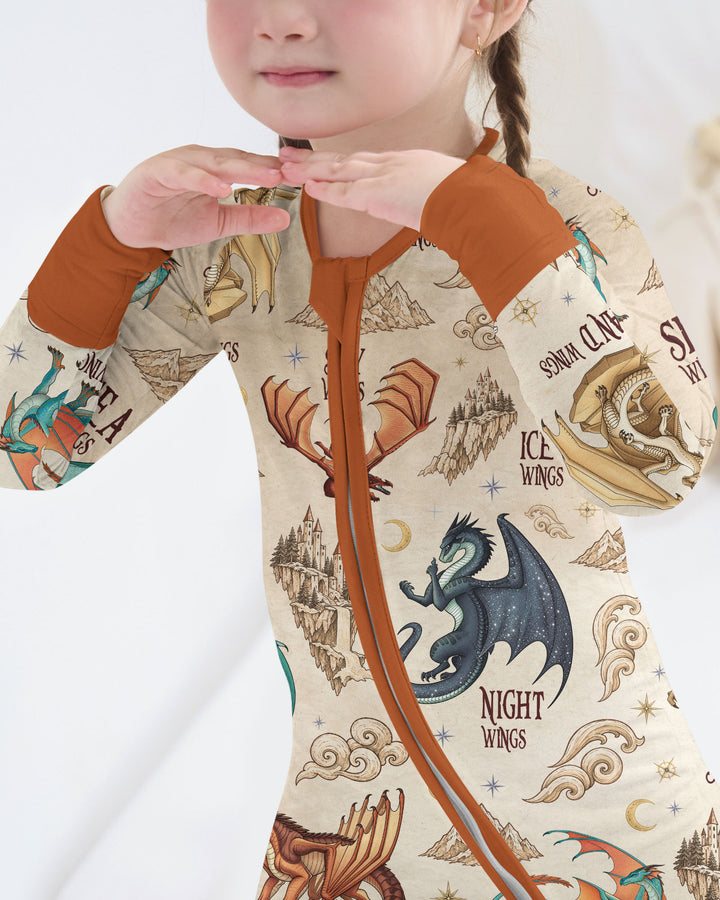 Elemental Dragons Bamboo Convertible Zippy