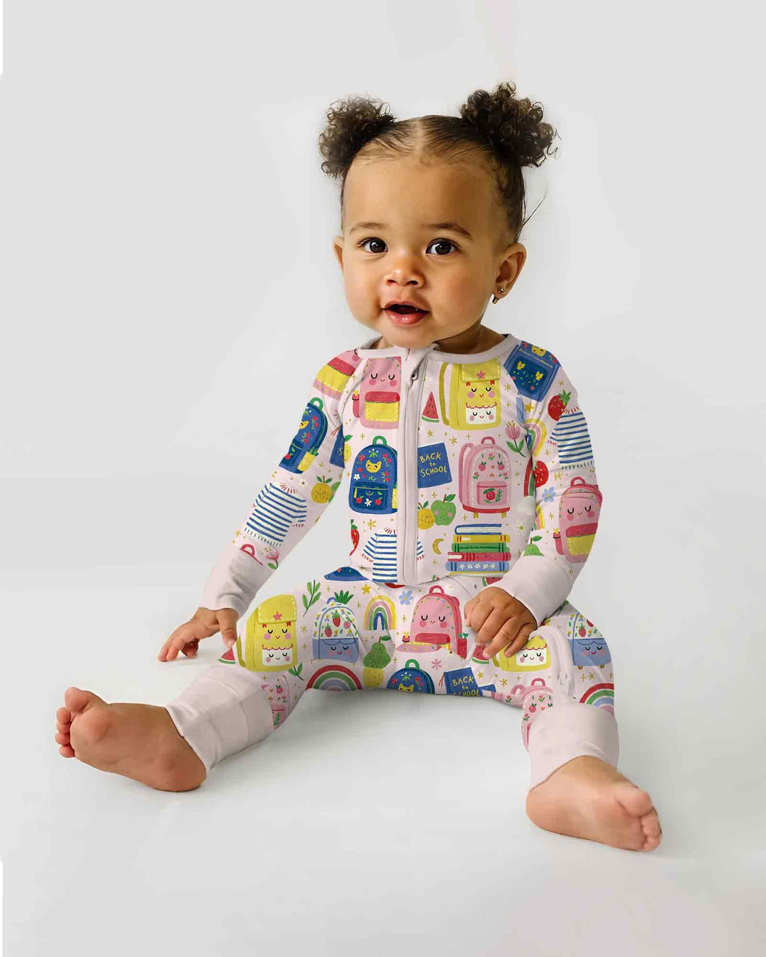 Sweet Rainbow School Adventure Bamboo Convertible Zippy