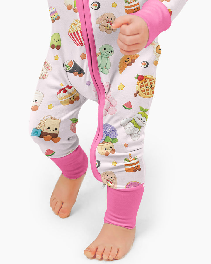 Kawaii Jellycat Bamboo Convertible Zippy