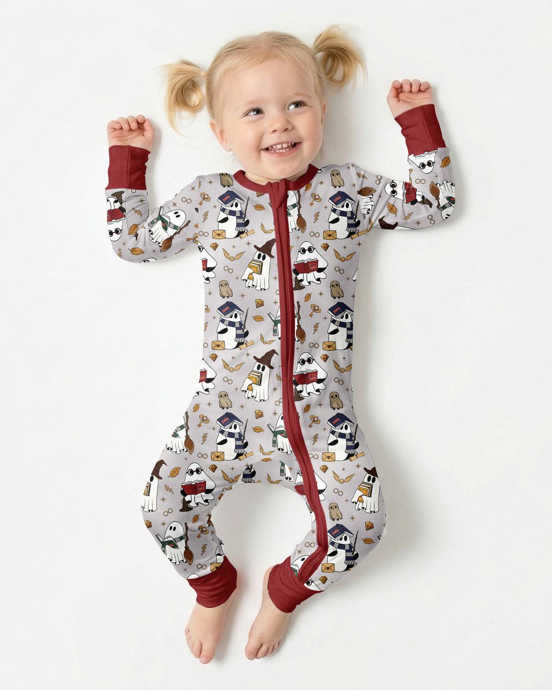 Halloween Wizard Boo Bamboo Convertible Zippy