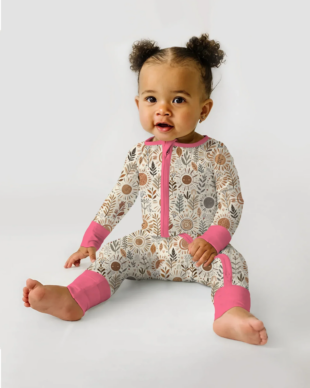 Boho Sunshine Garden Bamboo Convertible Zippy