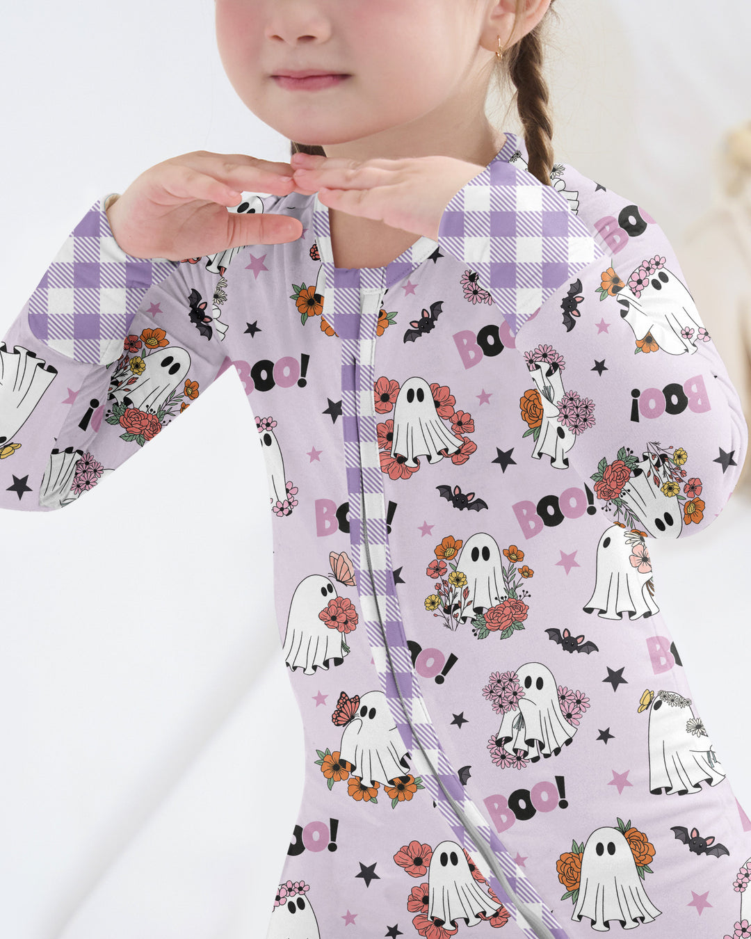 Blooming Boo Crew Bamboo Convertible Zippy