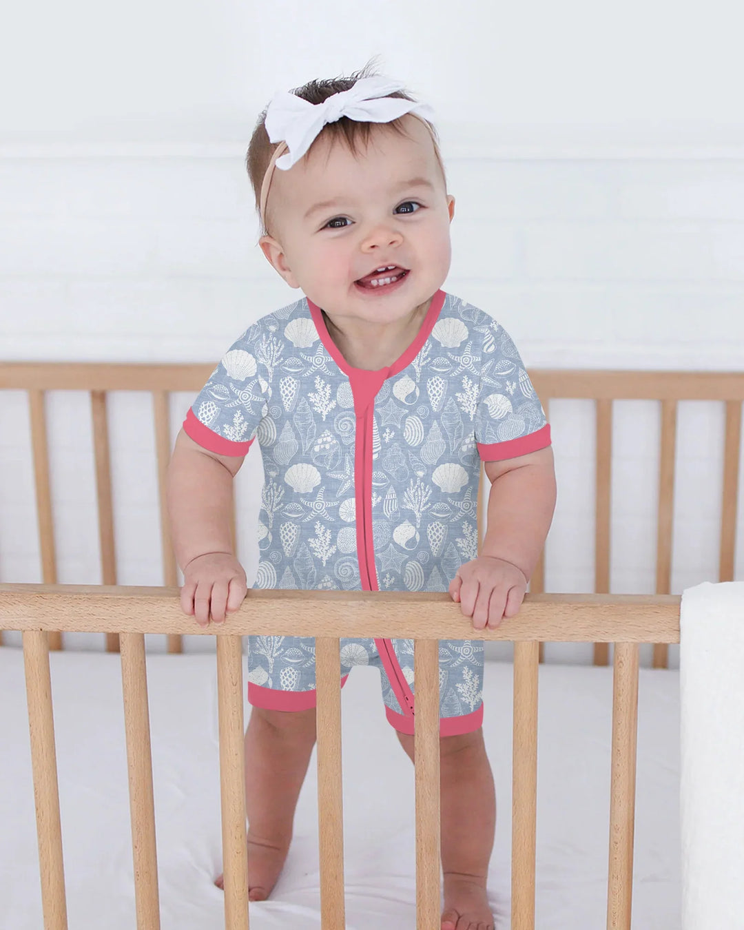 Coastal Treasures Bamboo Shorty Zippy
