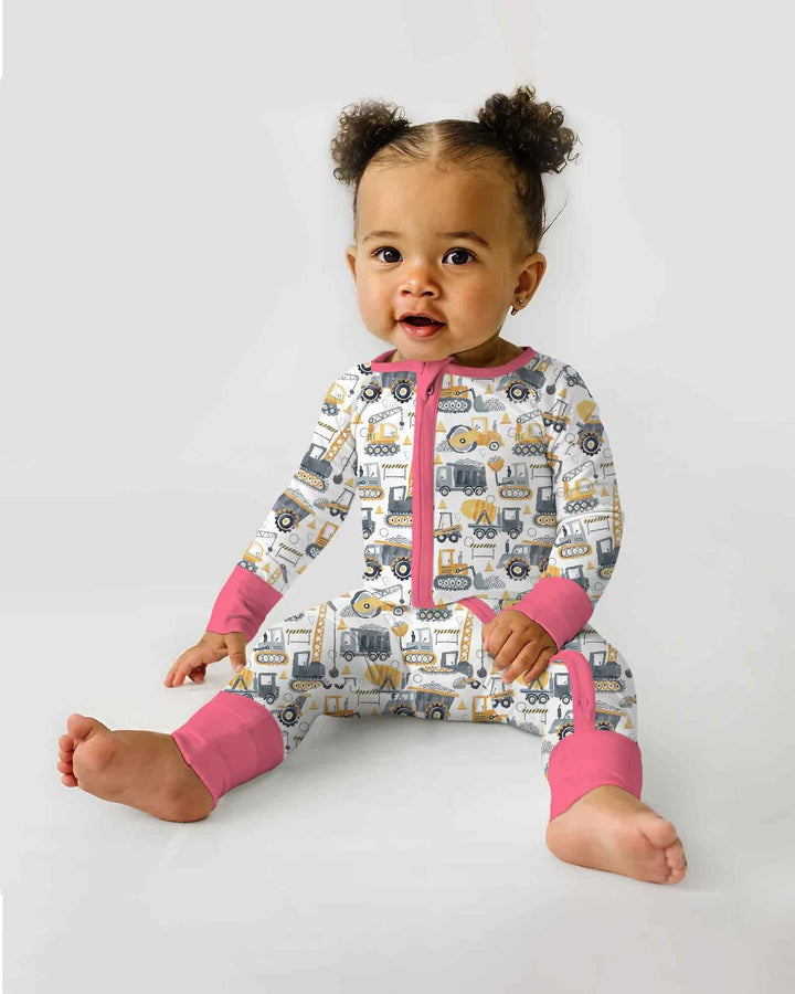 Construction Crew Bamboo Convertible Zippy