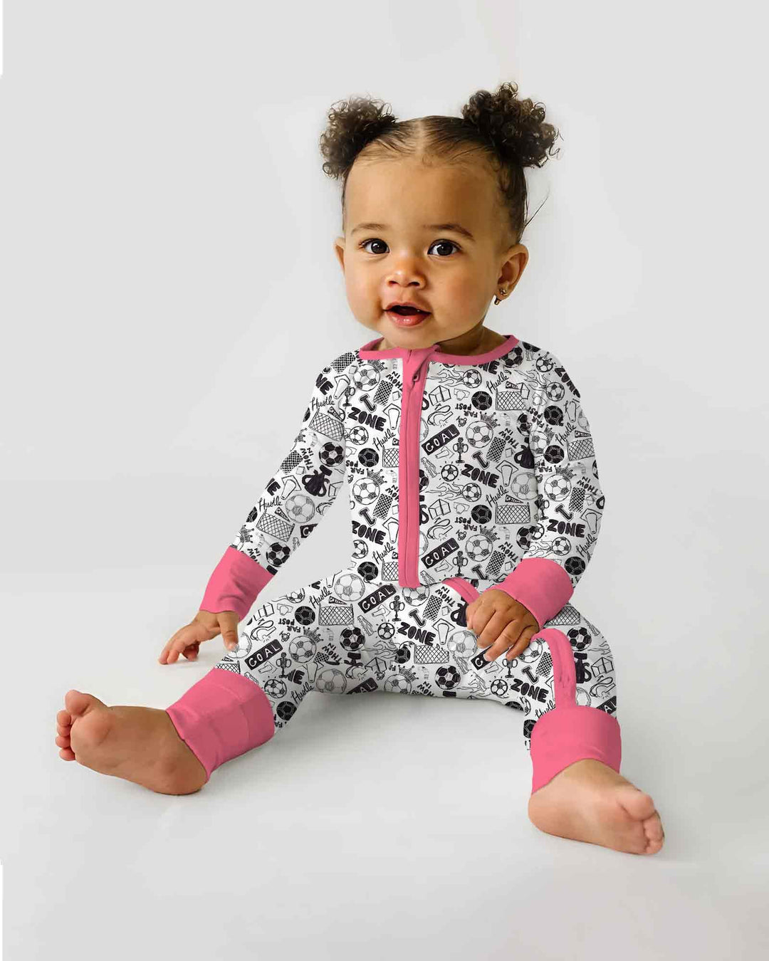 Soccer Doodle Bamboo Convertible Zippy