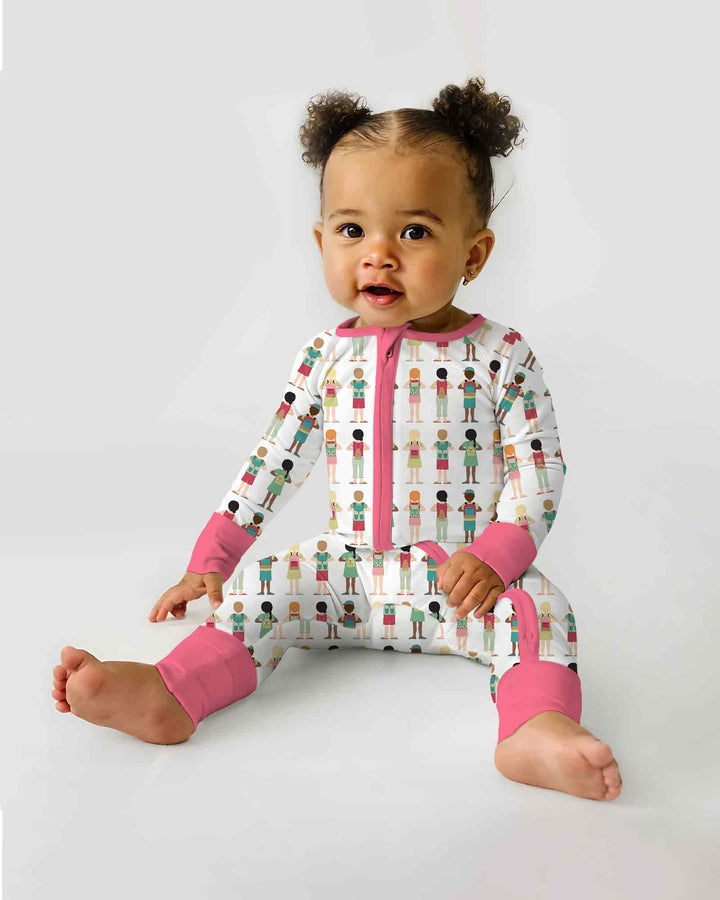 Little Friends Everywhere  Bamboo Convertible Zippy