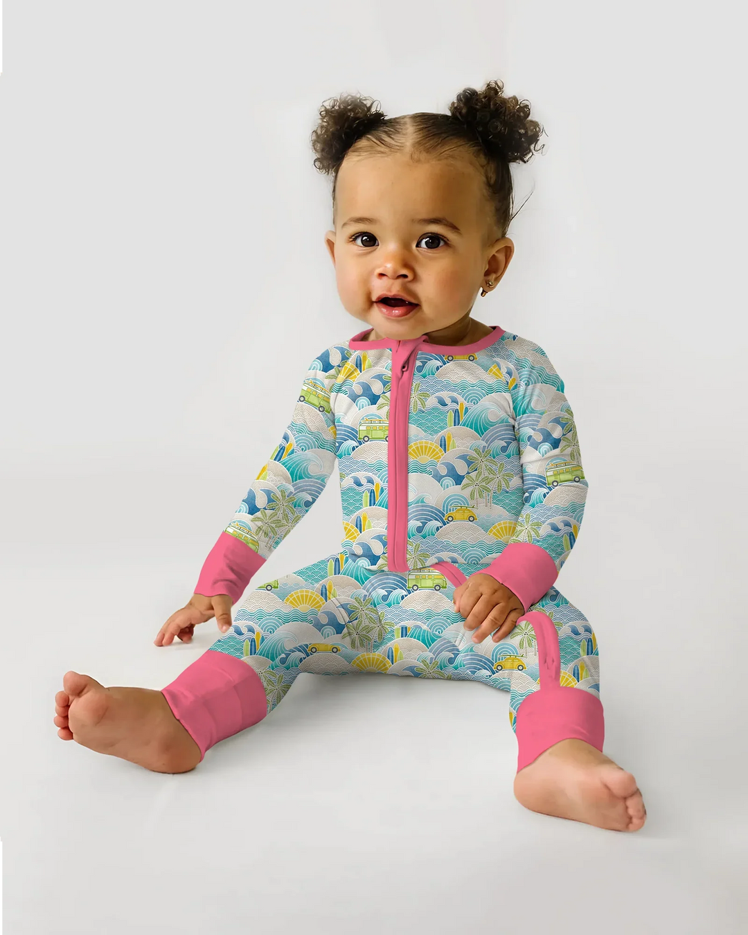 Coastal Road Trip Waves Surf Bamboo Convertible Zippy