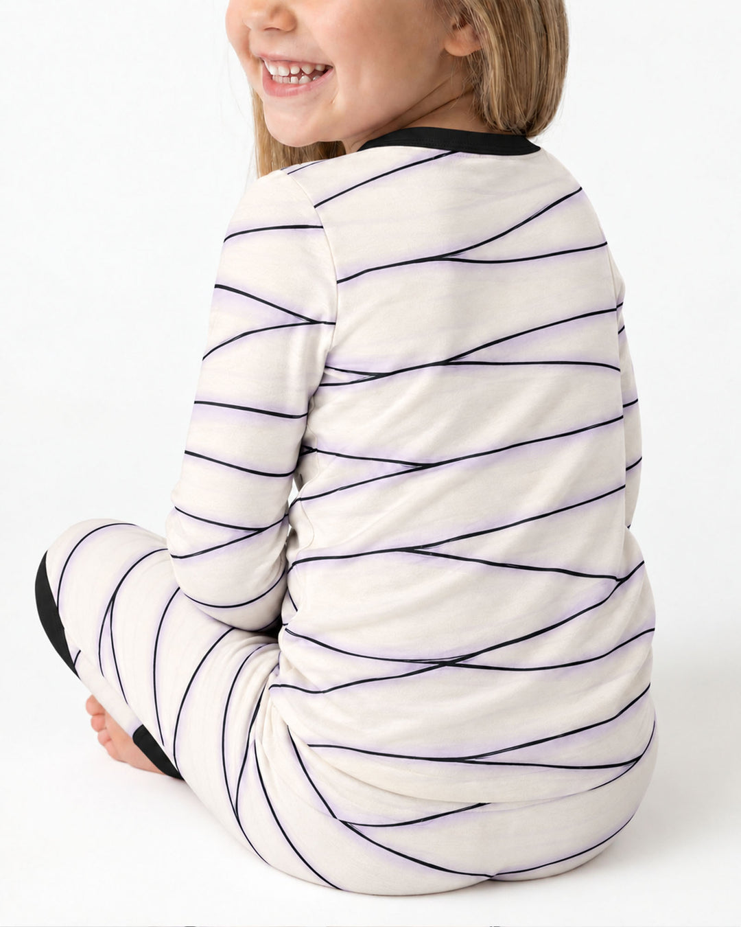 Little Mummy Halloween Bamboo Two Piece Long Sleeve Pajama Set
