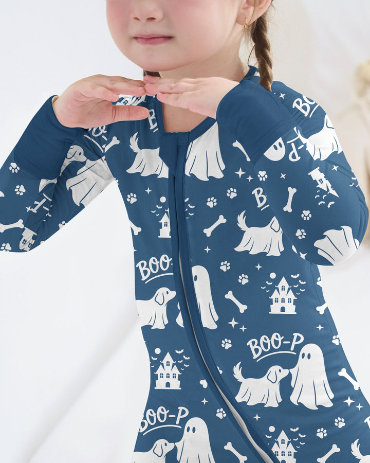 Boo-p Ghost Dog Bamboo Convertible Zippy