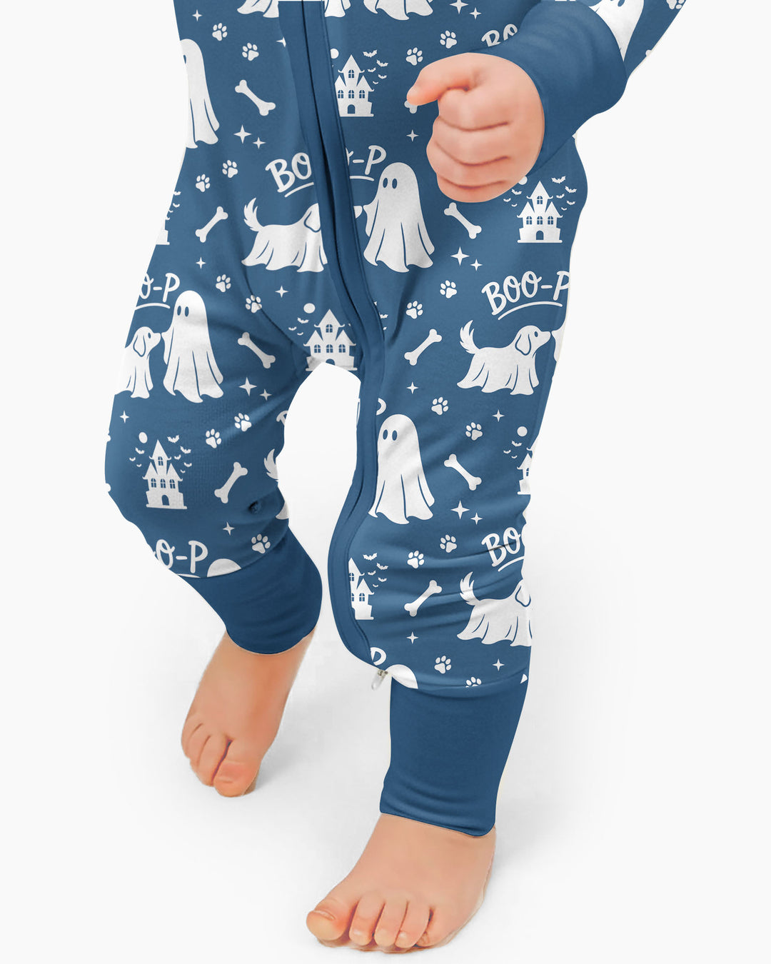 Boo-p Ghost Dog Bamboo Convertible Zippy