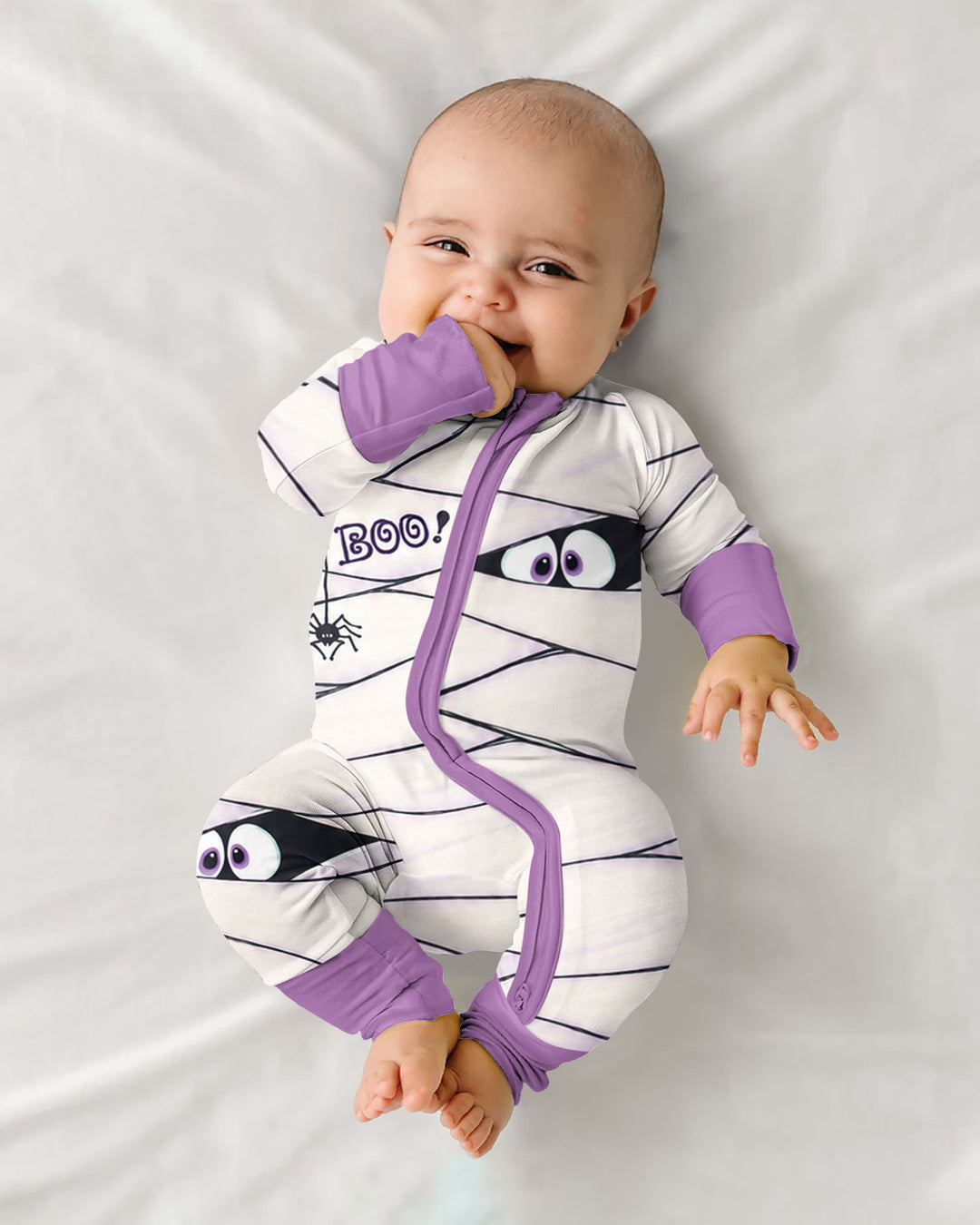 Little Mummy Halloween Bamboo Convertible Zippy