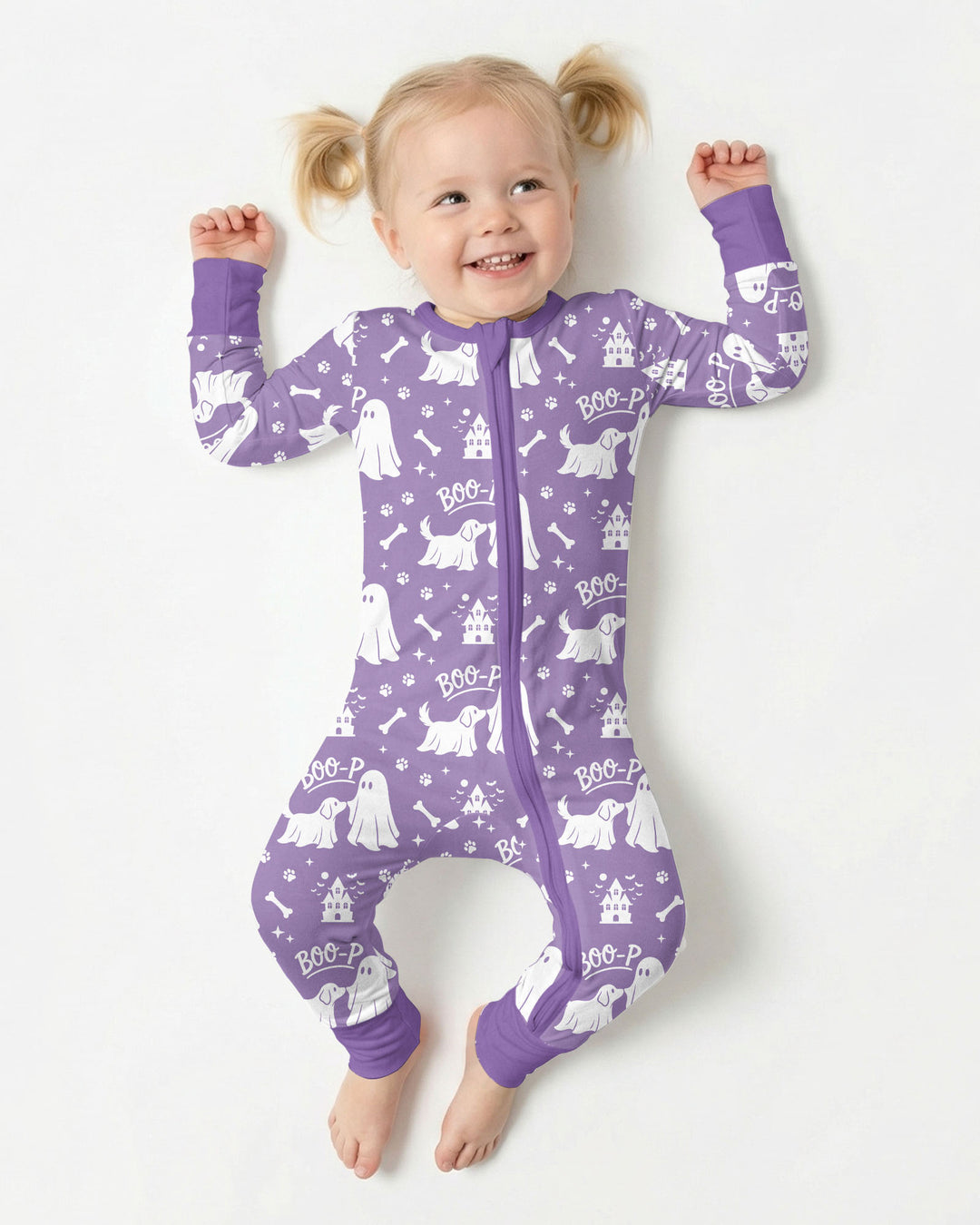 Boo-p Ghost Dog Bamboo Convertible Zippy