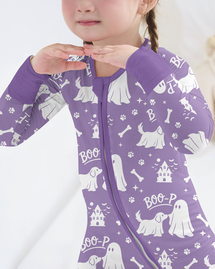 Boo-p Ghost Dog Bamboo Convertible Zippy