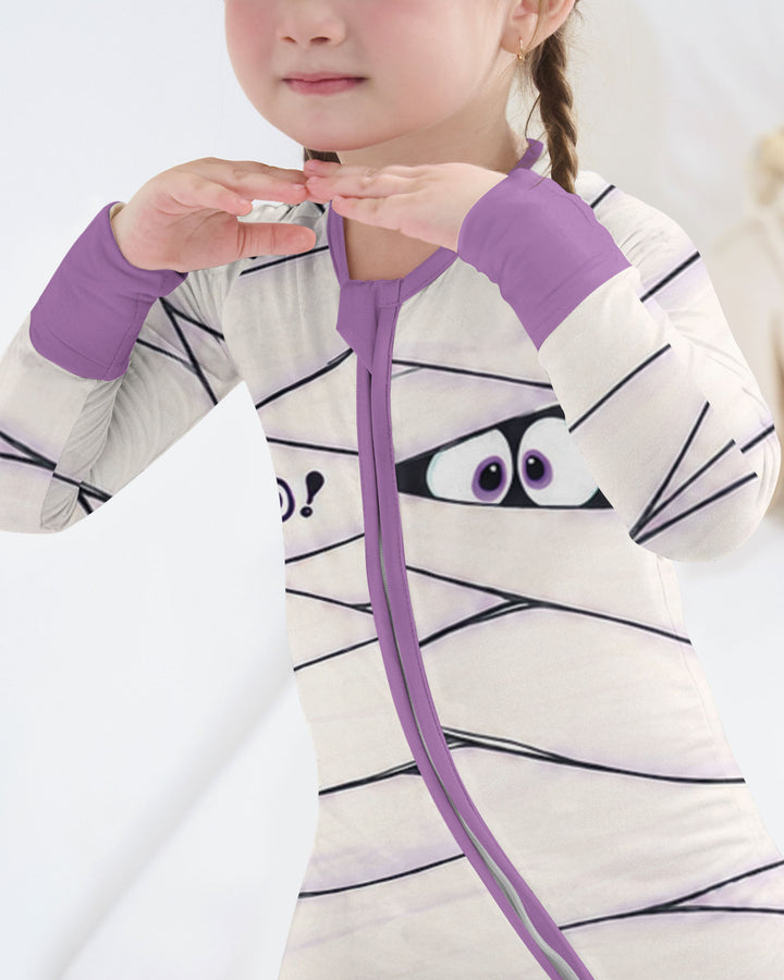 Little Mummy Halloween Bamboo Convertible Zippy