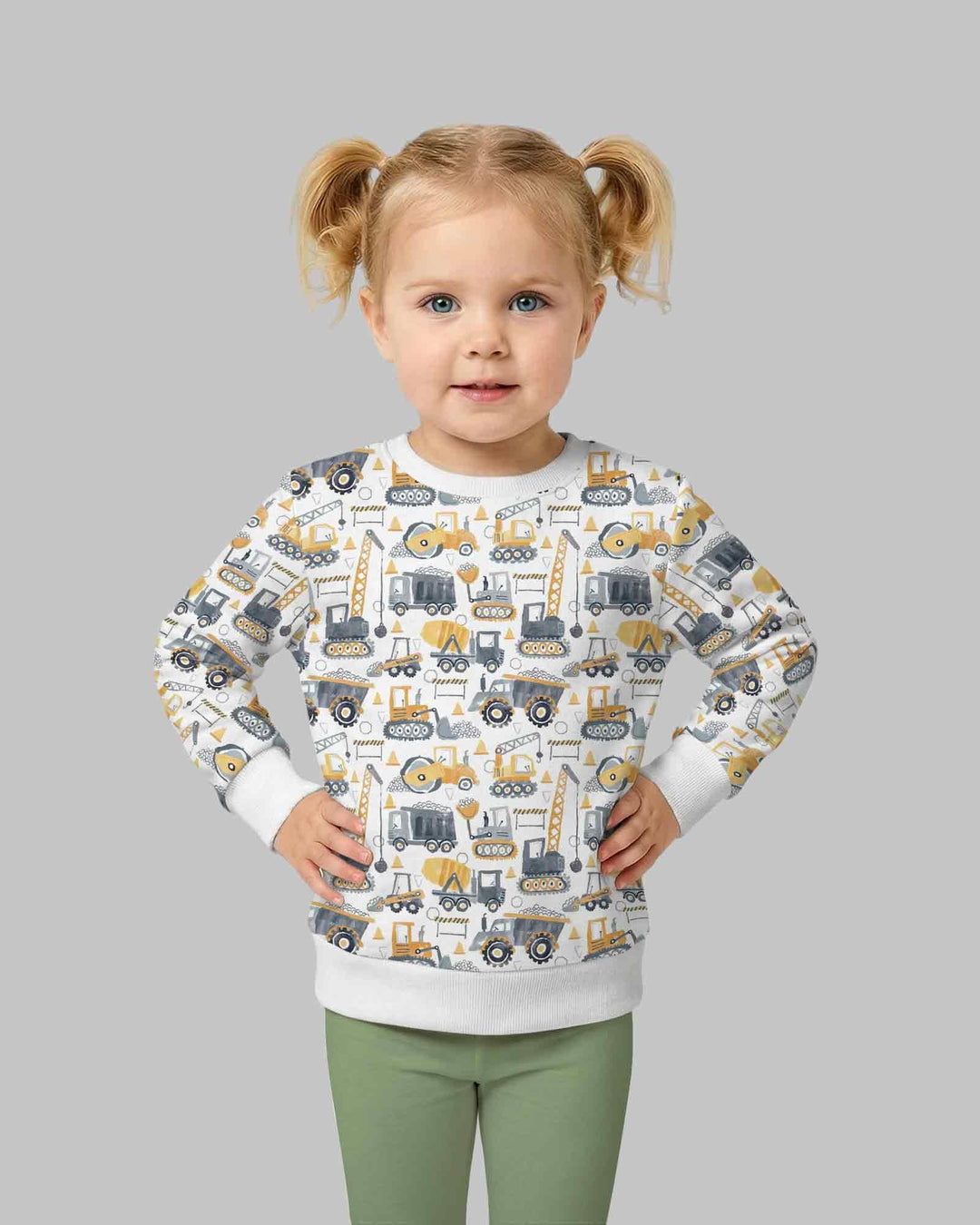Construction Crew Bamboo Crewneck Sweatshirt