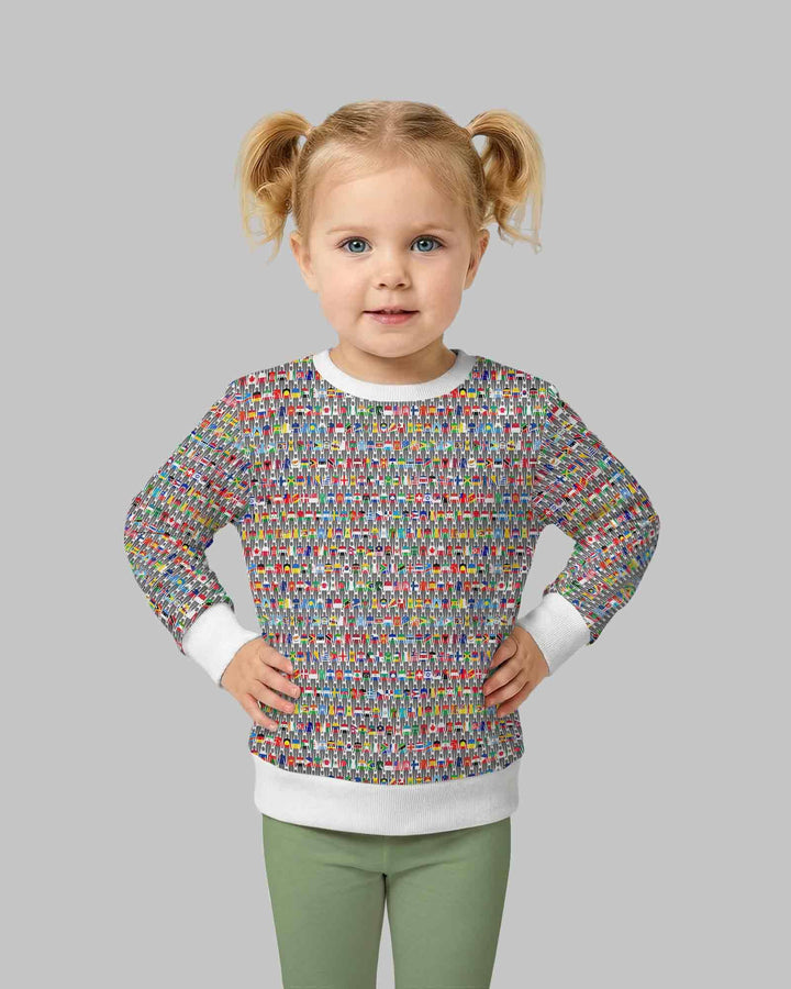 Around The World Bamboo Crewneck Sweatshirt