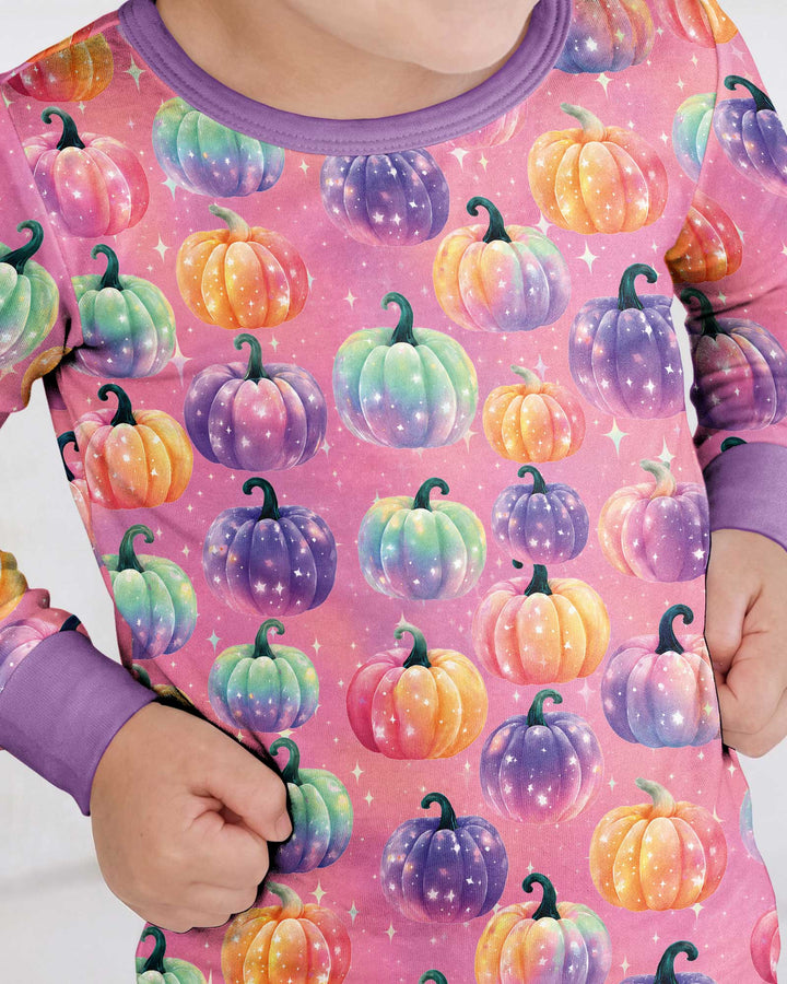Enchanted Pumpkin Patch Bamboo Two Piece Long Sleeve Pajama Set