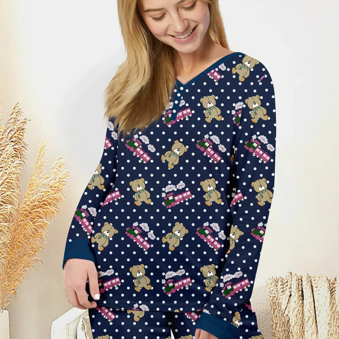 Huntrix Choo Choo Women Pajama Set , Huntrix Choo Choo Women Pajama Set - Only Shirt / S