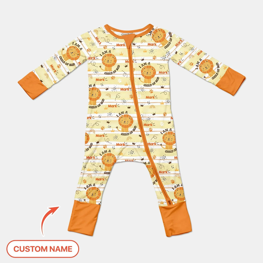 I Am A Child Of God Custom Name Boy Convertible Zippy , I Am A Child Of God Custom Name Boy Convertible Zippy - 0-3M