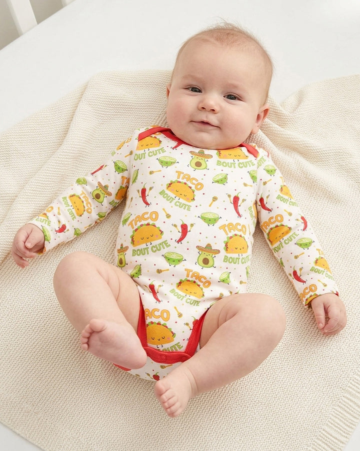 Funny Taco Bamboo Bodysuit