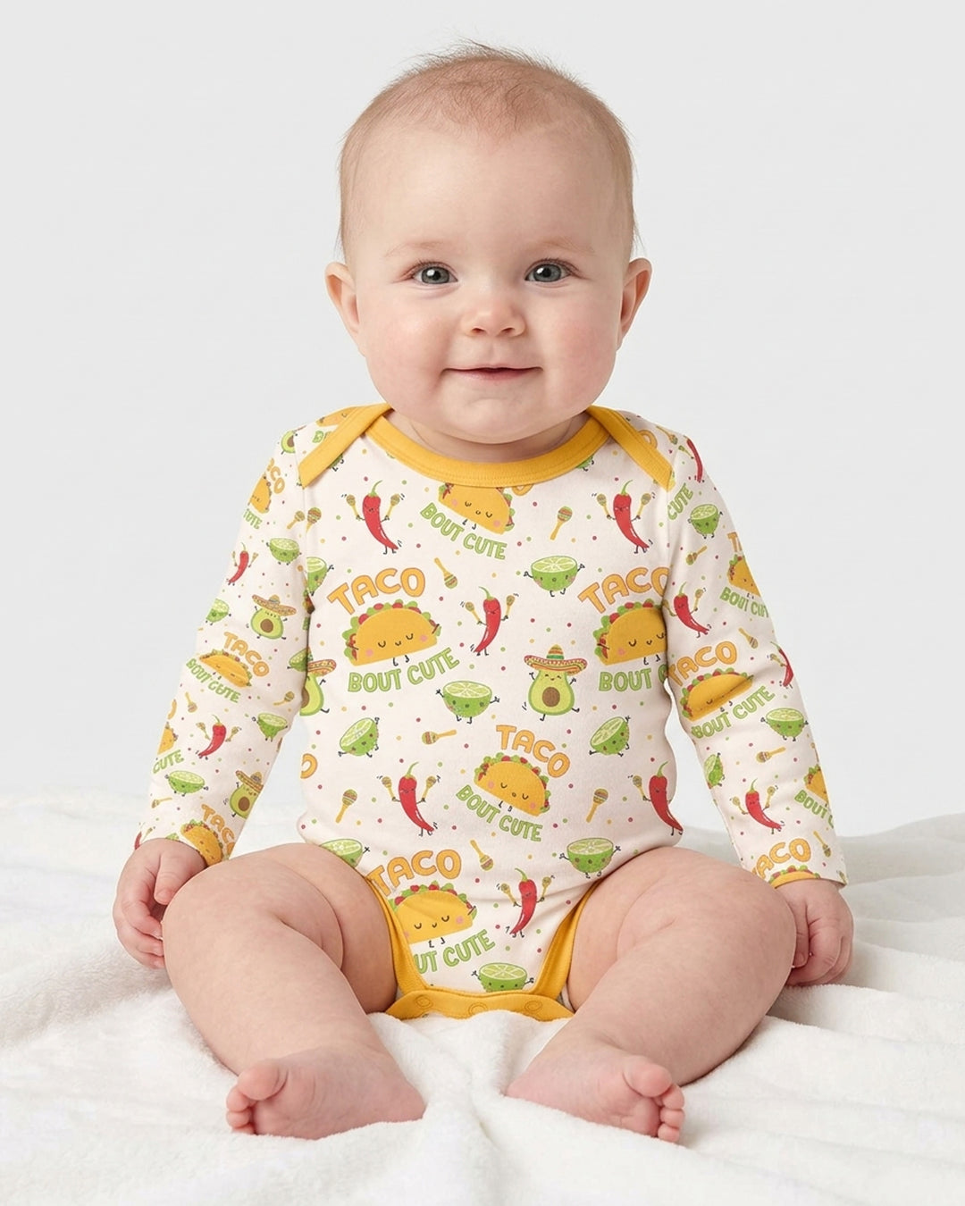 Funny Taco Bamboo Bodysuit