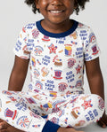 God Says I Am - America 250th Anniversary Bamboo Two Piece Short Sleeve Pajama Set