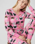 Farm Friends Family Matching Bamboo Women Pajama Set
