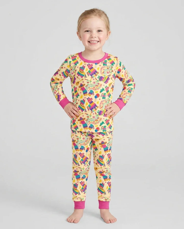 Template Bamboo Two Piece Long Sleeve Pyjamas Set