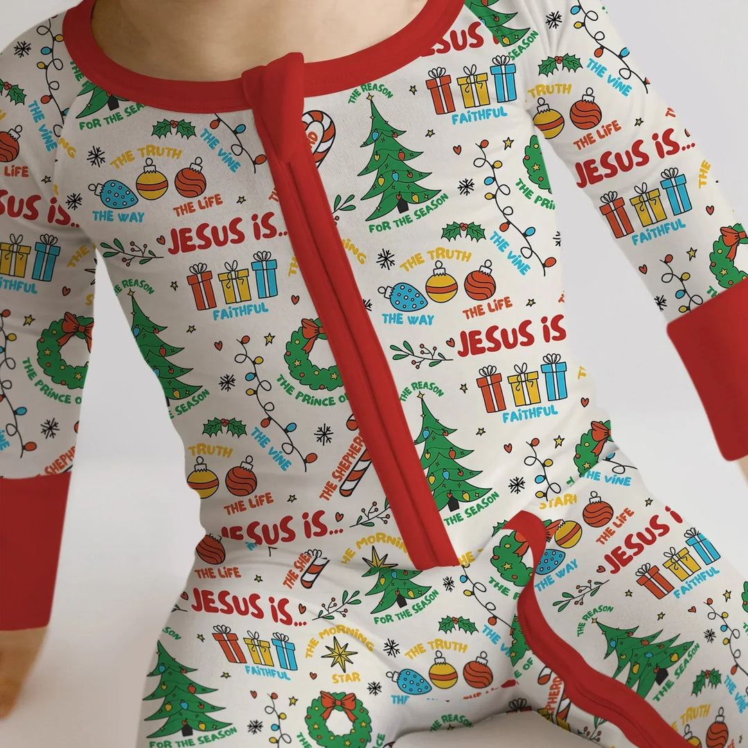 Jesus Is The Reason For The Season Convertible Zippy , Jesus Is The Reason For The Season Convertible Zippy - 0-3M