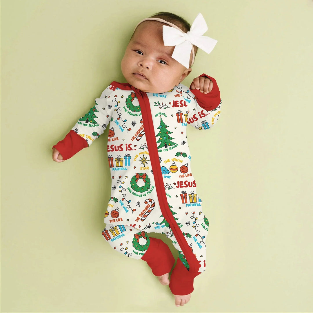 Jesus Is The Reason For The Season Convertible Zippy , Jesus Is The Reason For The Season Convertible Zippy - 0-3M