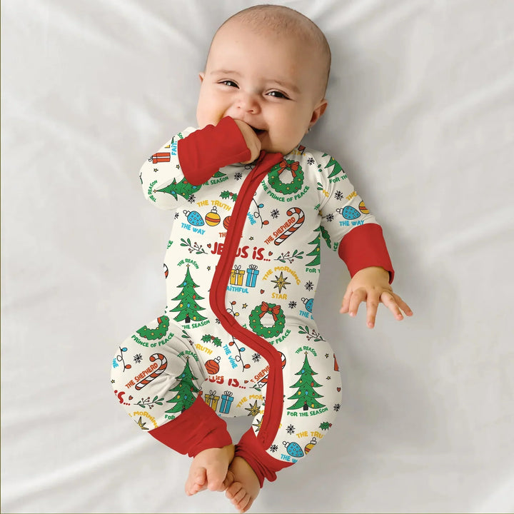 Jesus Is The Reason For The Season Convertible Zippy , Jesus Is The Reason For The Season Convertible Zippy - 0-3M