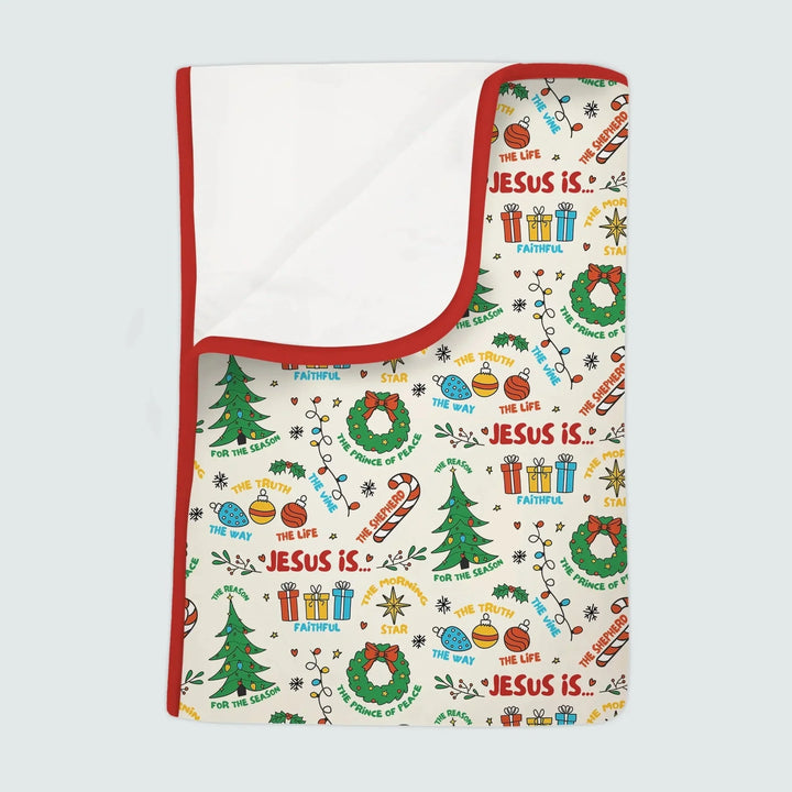 Jesus Is The Reason For The Season Toddler Blanket , Jesus Is The Reason For The Season Toddler Blanket - Default Title