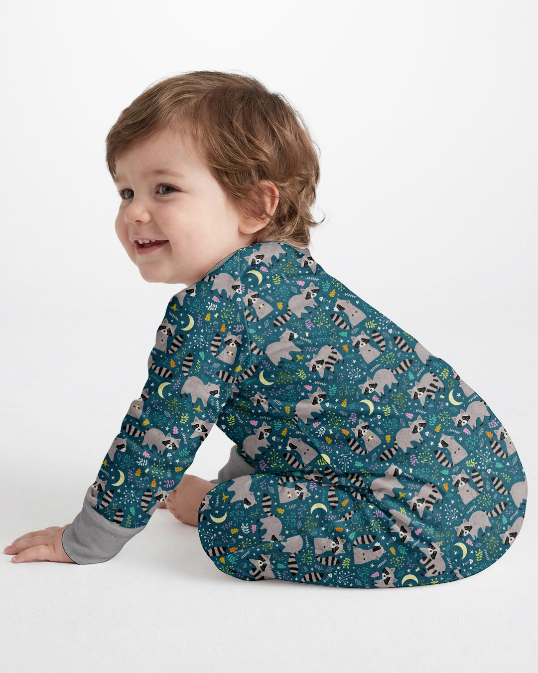 Midnight Raccoons Bamboo Convertible Zippy